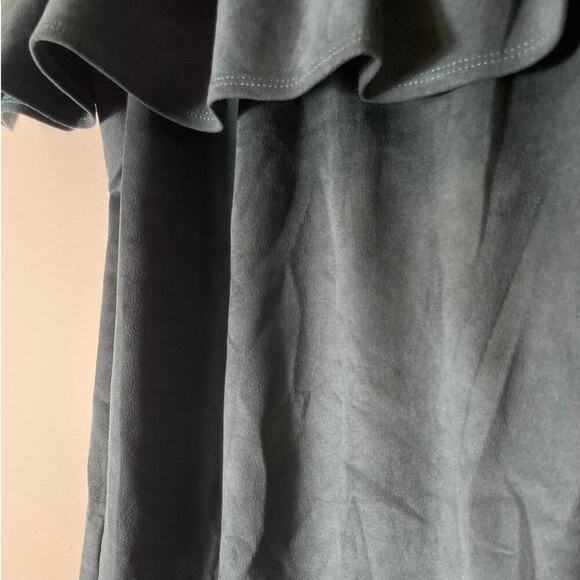 Karlie Forest Green Mini Dress Sz S - Picture 2 of 4